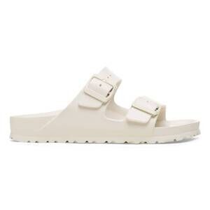 NEW BIRKENSTOCK women's arizona eva sandal in eggshell ivory